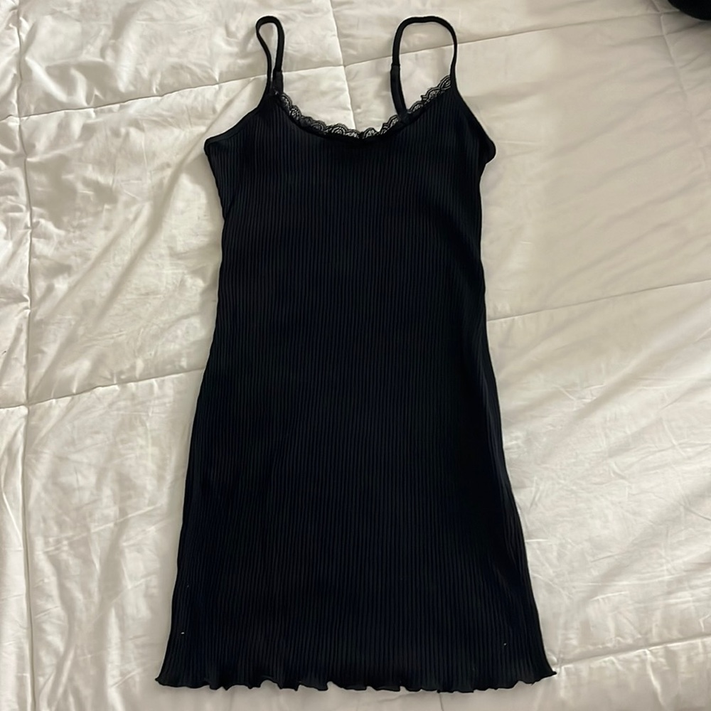 black dress